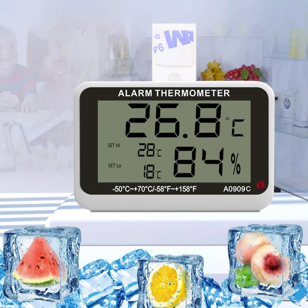 Indoor Outdoor Thermometer Hygrometer Wireless Weather Station Temperature Humidity Monitor Inside Outside Thermometer