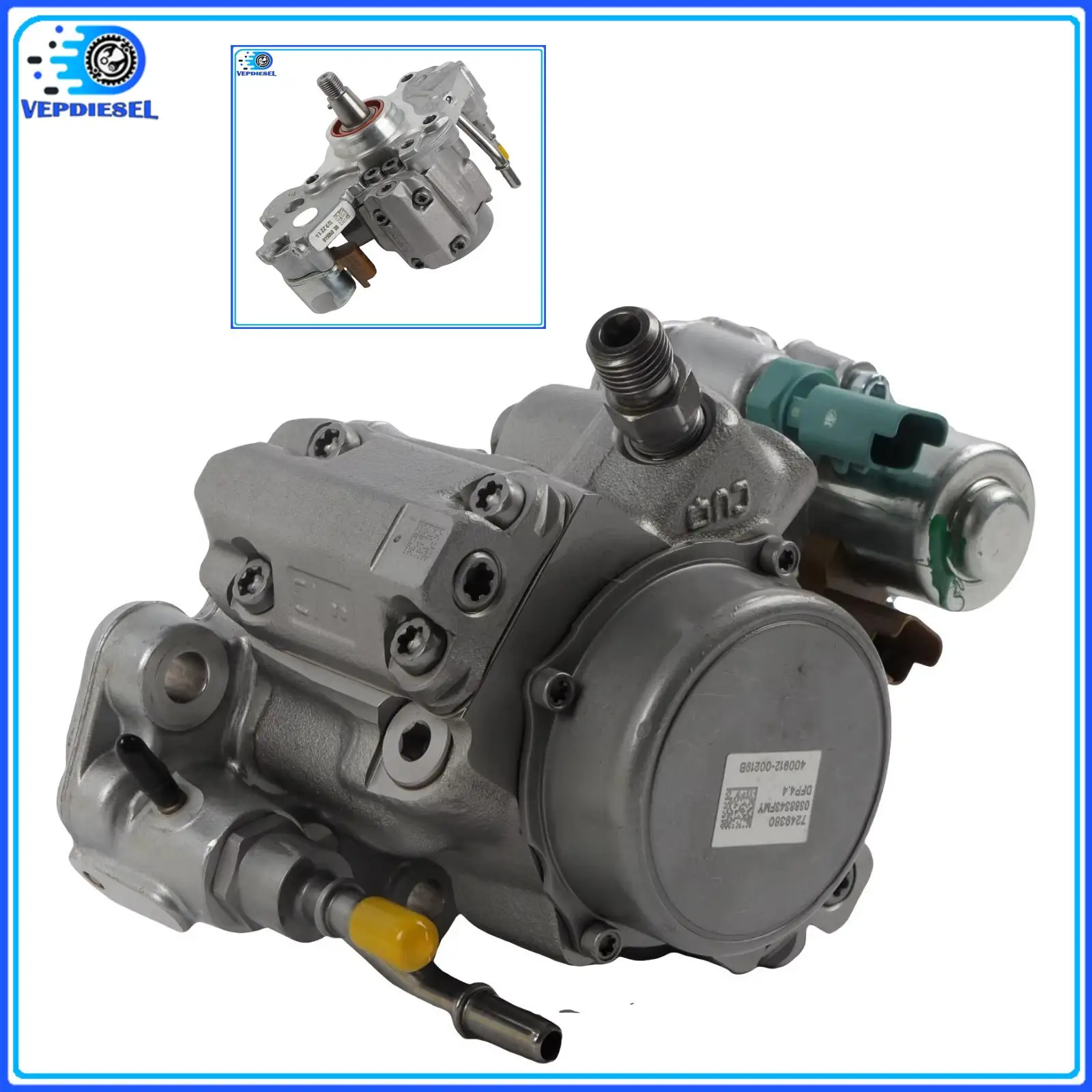 

1pc Fuel Pump For Bobcat Doosan D24 D18 7249380 400912-00219B Auto Parts
