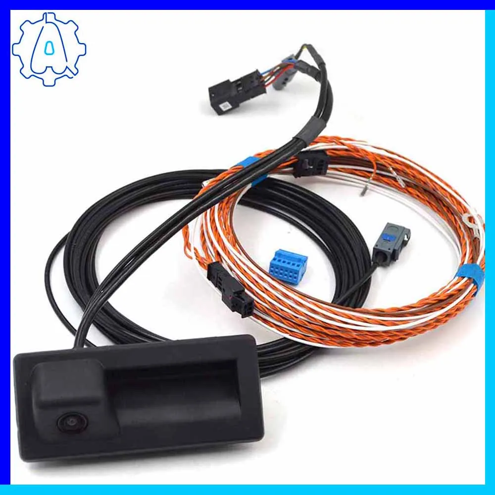 For Audi A4 B9 8W 3V0 827 566 L 3V0827566L, the reverse image rearview camera with guiding trajectory line, Car Accessories