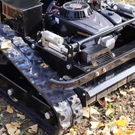 カスタマイズ可能な家庭用小型クローラー芝刈り機、550mmの幅の刈り込み幅で効率的な刈り込みが可能