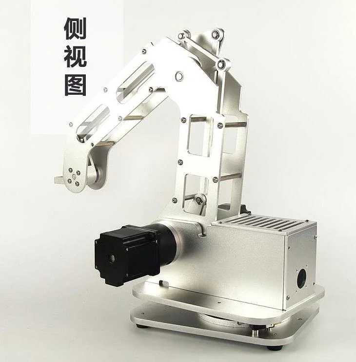 The table top four axis robotic arm replaces the manual mechanization operation load 2.5kg load lifting mechanism