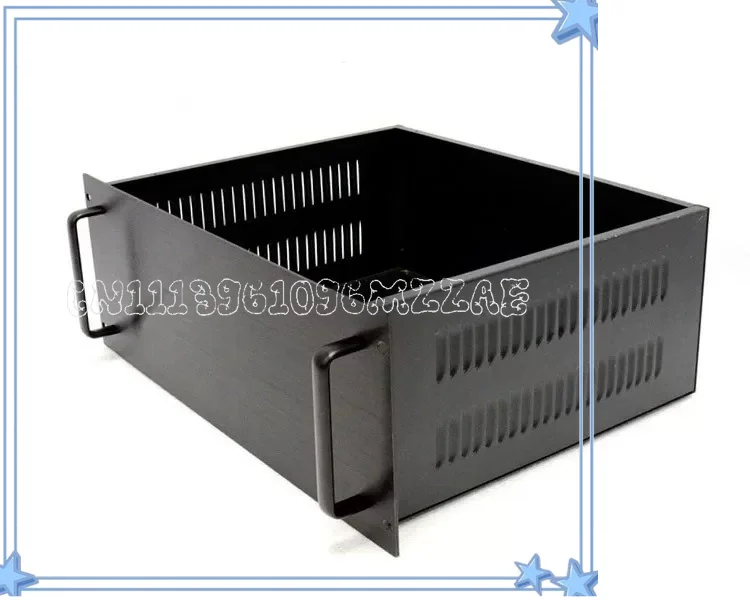 4U 19 Inch Rack Mount Chassis, Standard Plug in Box for Server, Custom Industrial Control Enclosure