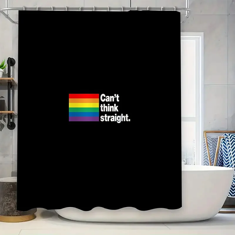 

Радужная гордость, флаг, занавеска для душа ЛГБТК, декор для ванной комнаты, трансгендер, поддержка союзника, равенство, мир, любовь, надежда, яркие цвета, домашний декабрь