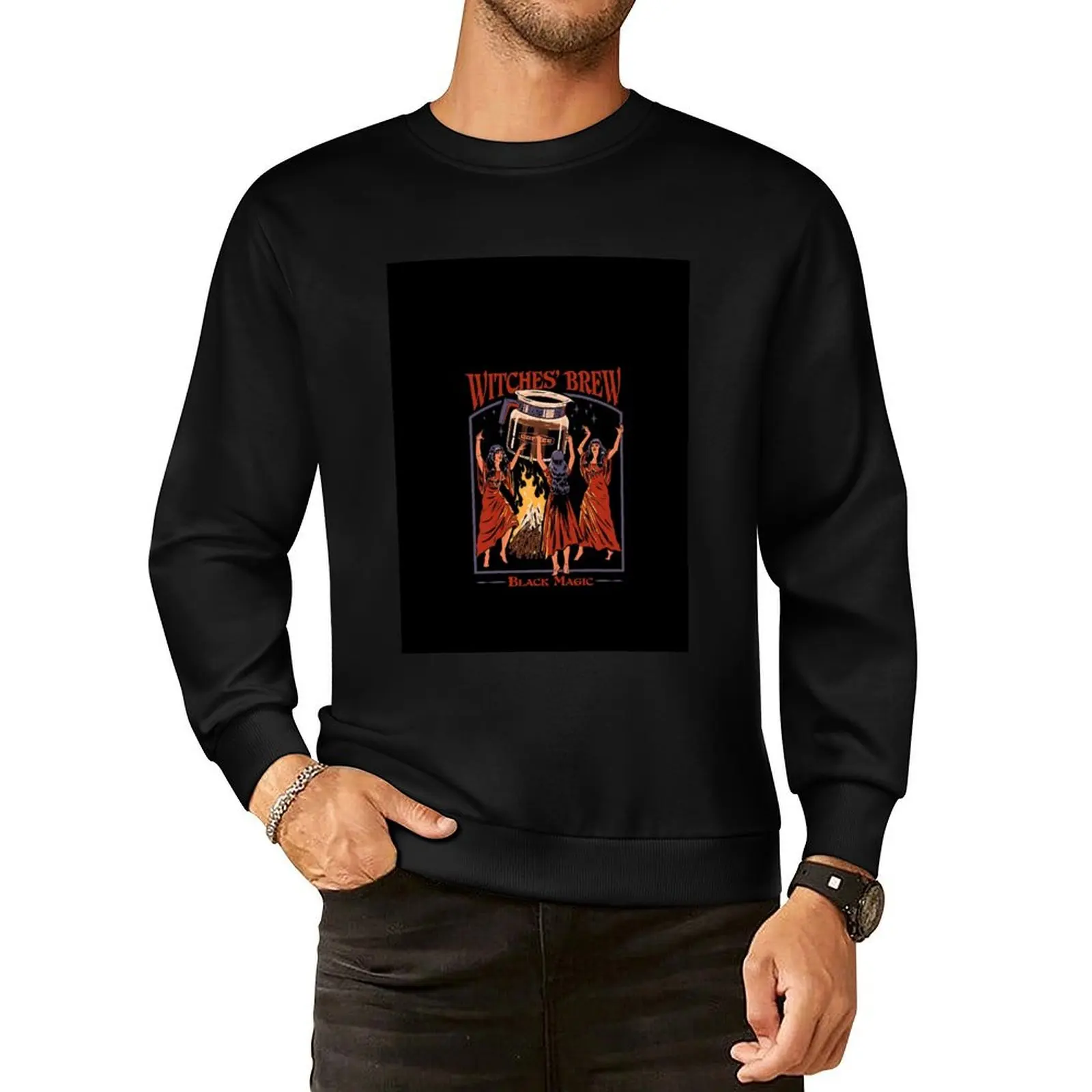 

Witches' Brew Pullover Hoodie winter clothes male clothes hooded shirt fashion men sweatshirts men