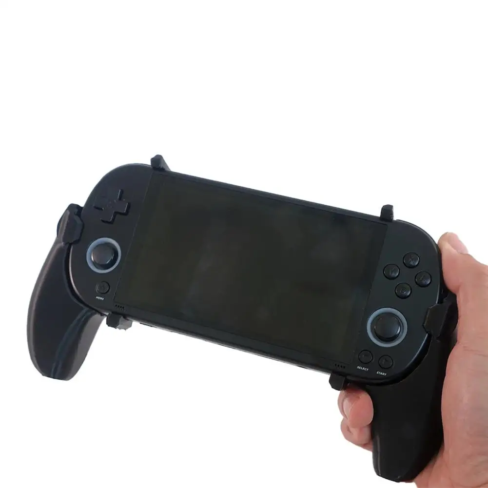 Plástico Handheld Game Console Grip, 3D Imprimindo Acessórios, Instalação Clip, TRIMUI Smart Pro, 1 Par