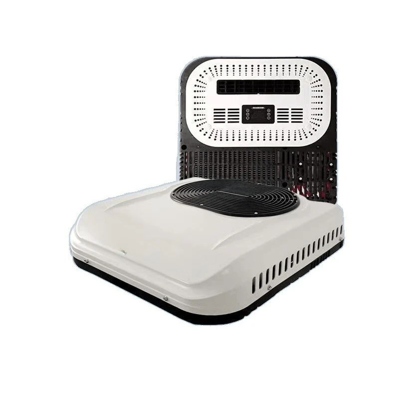 

parking air conditioner tractor, dual-purpose excavator, vehicle refrigeration 12V24V overhead electric three wheels