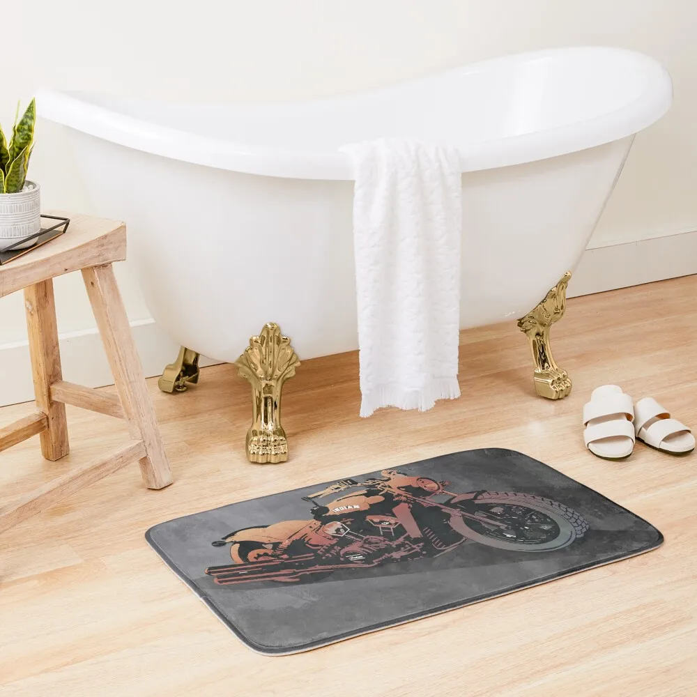 

Indian Chief Motorcycle Bath Mat Floors For Bathroom Home Decor Bathroom Shower Bathroom Accessories Sets Luxury Mat