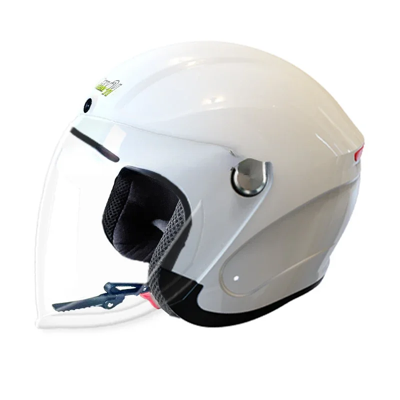 Casco da moto auto da uomo estate intelligente ricarica solare elettrica auricolare Bluetooth integrato ventola casco di sicurezza accessori femminili