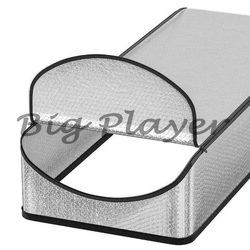 غطاء العلية العالمي للفصول الأربعة: غطاء عازل لمدخل الدرج غطاء غبار #2