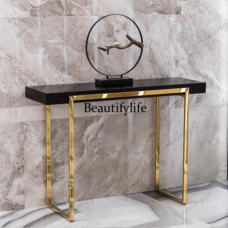 z331 Modern Luxury Console Table Premium Nordic Storage Organizer Console Table Display Living Room Wohnzimmer Tisch Home Furnit