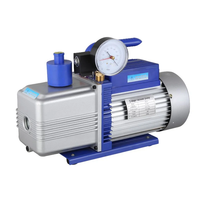 12CFM vacuum suction pump with gauge wholesale for vacuum pump manufacturer 2RS-4-SV