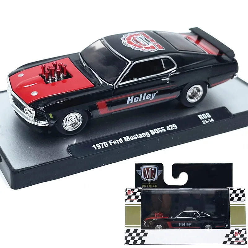 

1:64M2 Car Model 1970 BOSS429 Simulated Alloy Car Model Collection Ornaments with Packaging