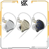 KZ ZSN Pro 2 auriculares intrauditivos de Metal unidad híbrida 1BA + 1DD auriculares de graves HIFI auriculares deportivos con cancelación de ruido para música