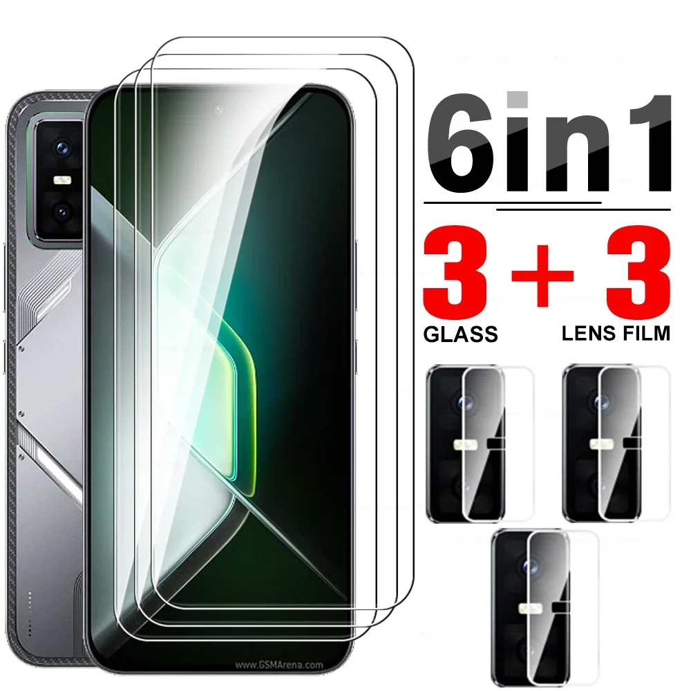 

Tempered Glass for Infinix GT 30 Pro 6IN1 Protective Glass Case InfinixGT 30Pro GT30 Pro GT30Pro Camera Film Screen Protectors