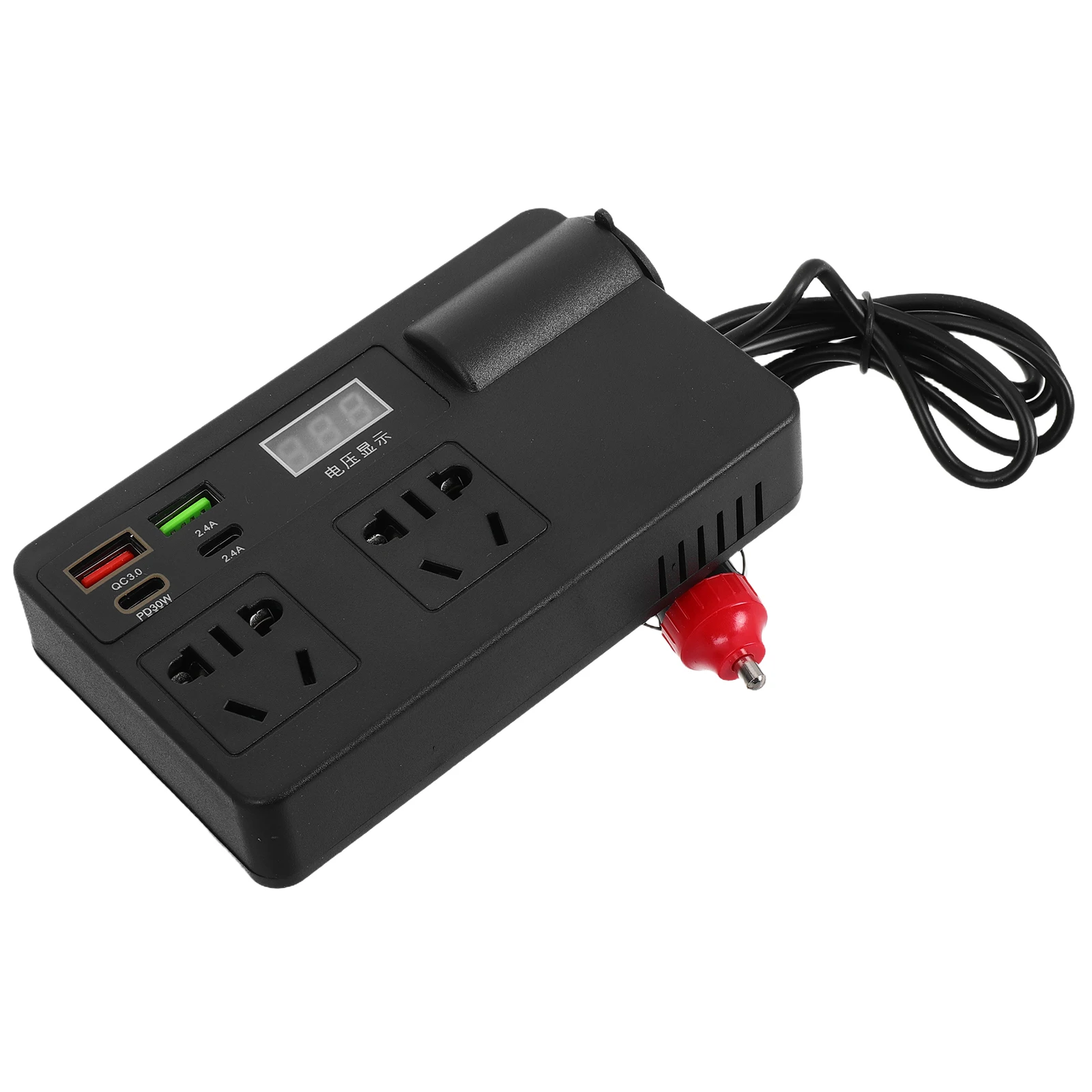 

120W Car Inverter 12V24V to 220V Power Converter Adapter USB Port Outlet Laptop Vehicle Accessories Electric Vehicle