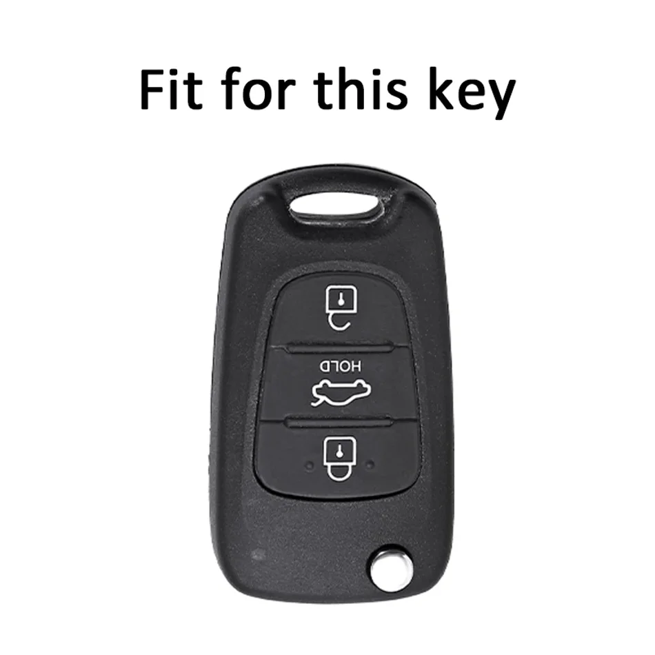 

For Hyundai i20 i30 ix20 ix25 ix35 Elantra Accent TPU Car Key Case Cover For KIA Sportage Rio 3 Soul Optima Ceed Pro K5 K2 Pride