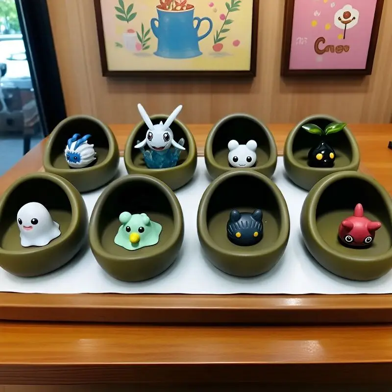 Digitalmon Digimon Evolution 1st Stage Infinite Growling Baby Figure Set - Pocket Monster Anime Brinquedo colecionável para presente