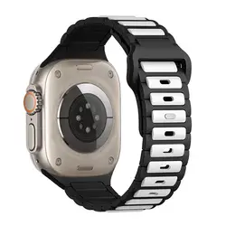 Silicone Strap for Apple watch 10 band 46mm 45mm 44mm 49mm 42mm 40mm 38 correa bracelet iwatch Series 9 8 7 6 5 SE Ultra 2 band