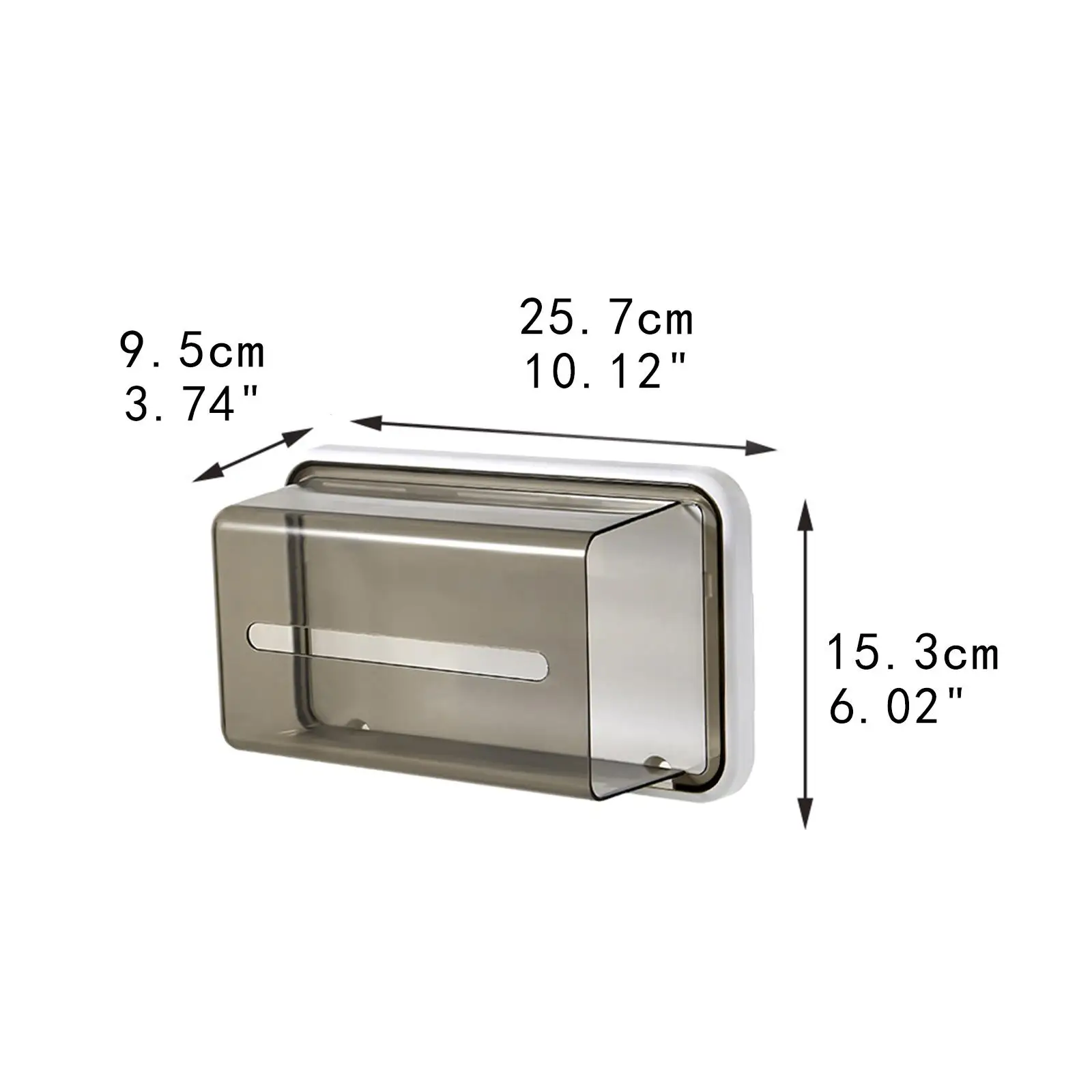 Taschentuch-Aufbewahrungsbox, magnetischer Taschentuch-Etui für Kühlschrank, Auto, Badezimmer