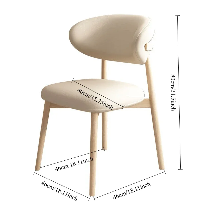 كراسي طاولة الطعام كراسي غرفة الصالة مكتب واحد ألعاب المنزل كرسي المطبخ التصميم العقلي كراسي أثاث Salle Manger #5