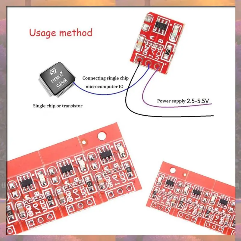 Лидер продаж, 100 шт., модуль сенсорного переключателя TTP223, сенсорная кнопка, самоблокирующиеся/без блокировки, емкостные переключатели, одноканальные