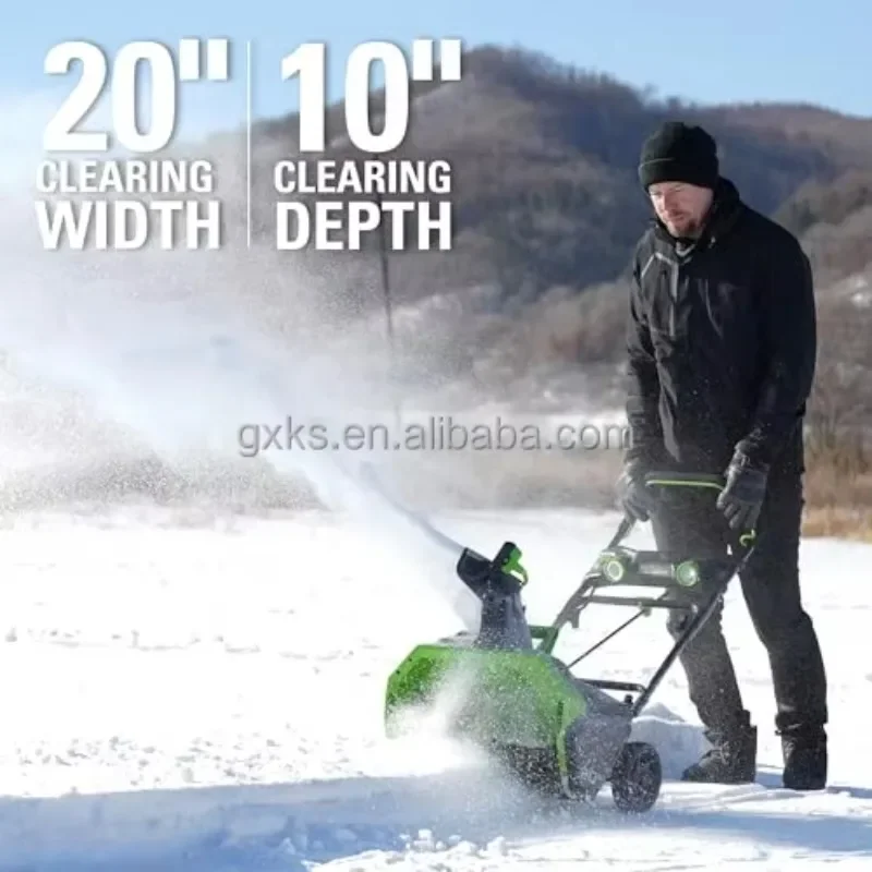 ブラシレス除雪機新品未使用　コードレス 自動グリーンワール 40V ブラシレスコードレス除雪機 - AliExpress 1420