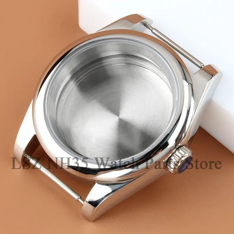 For 36mm/39mm Datejust Case Stainless Steel NH35 Watch Case Fit Seiko NH35 NH36 Movement 28.5mm Dial Polish Oyster Watchband - Image 19