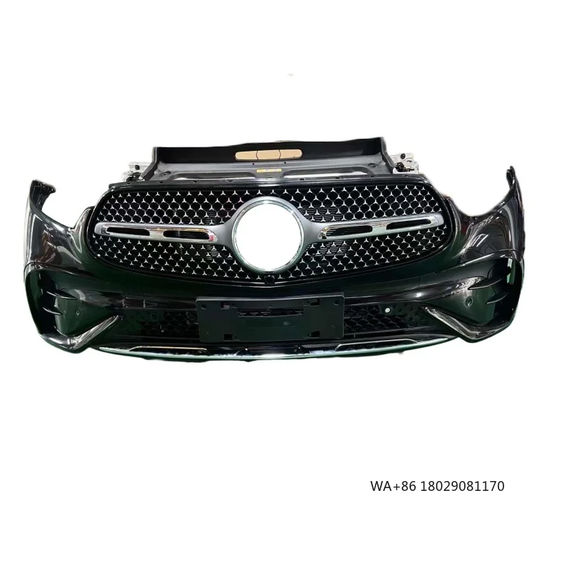 مجموعة الجسم المستخدمة لـ - GLC 254 تتضمن مصابيح أمامية لغطاء الحاجز البلاستيكي - مصدات سيارة عالية الأداء #2