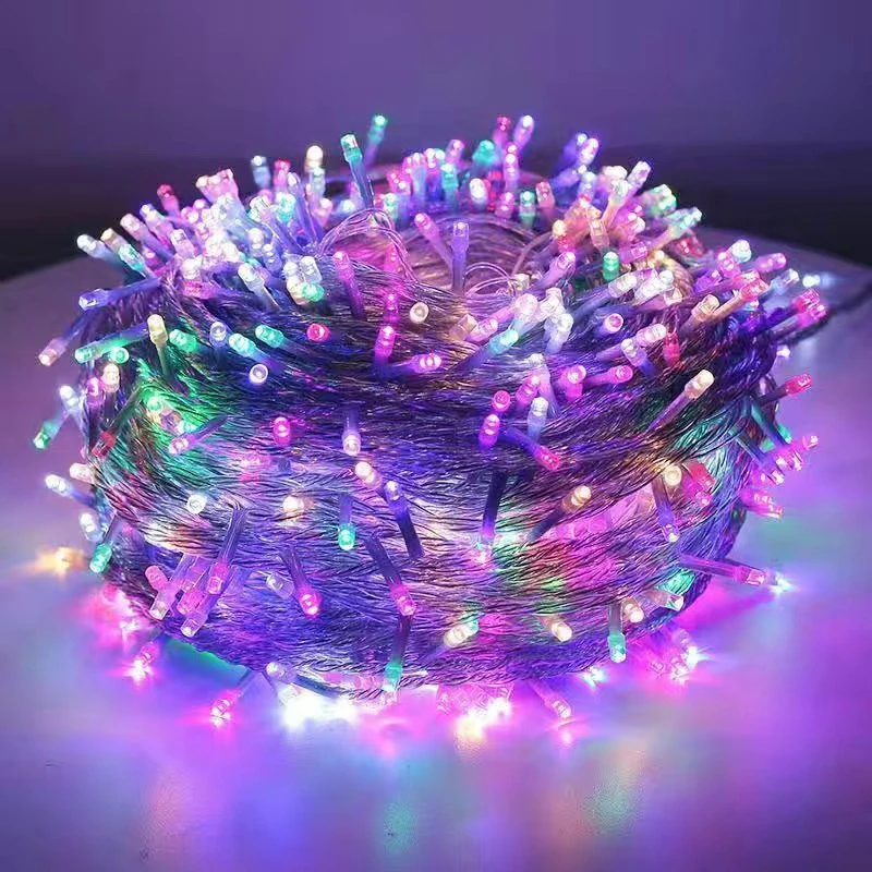 20M 200LEDs String Light AC 110V 8 Modes Festoon Lamps Waterproof Outdoor Garland Garden Party Wedding Decoration