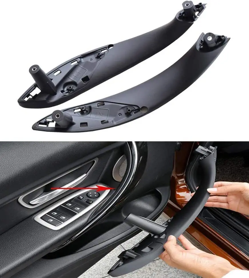 Black Interior Door Handle Replacement For BMW 3 Series F30 F31 F32 F33 F34 F36 F80 F82 2012-2018