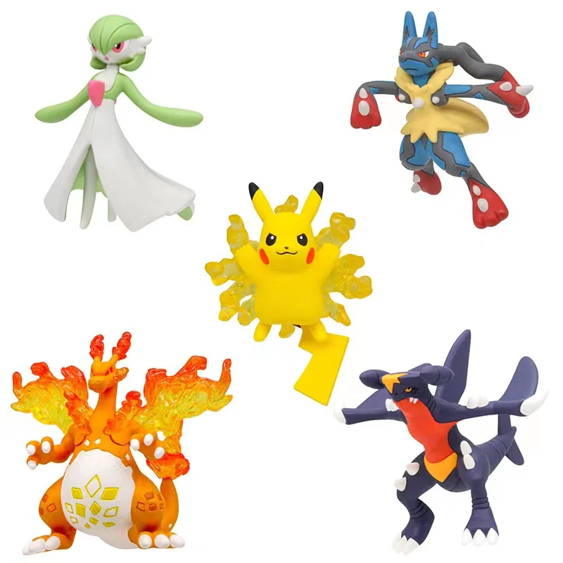 

Pokemon Keychain/Figure Bulk Lot - Rowlet, Growlithe, Garchomp, Gardevoir - Unboxed Items