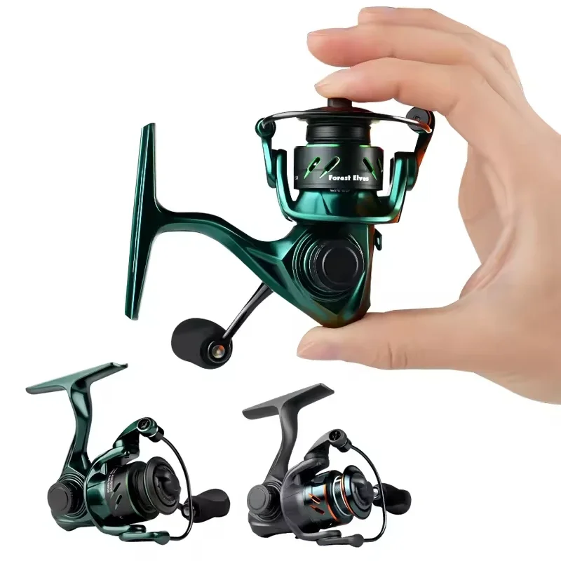 Carrete Giratorio Ultraligero Mini 3kg – Bobina metálica pesca hielo - imagen 4