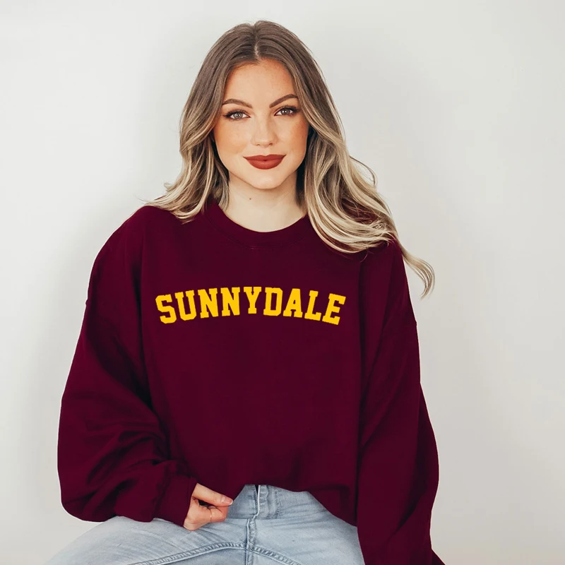 

Women Sweatshirt Cotton Long Sleeve Hoodies Sunnydale High School Buffy Style SHS Harajuku O Neck Vintage Clothes Streetwear