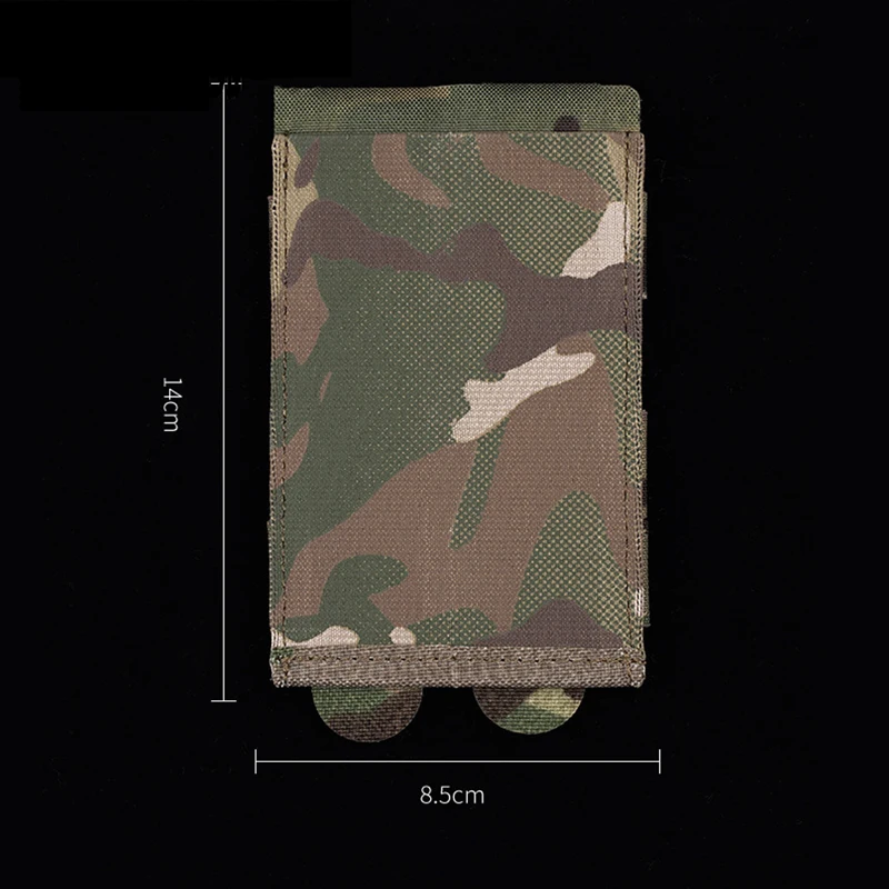 Tactical Lightweight Elastic Mag Pouch 5.56/7.62 Hunting CS Wargame Molle System Gear Waist Bag Holster Single Double Triple