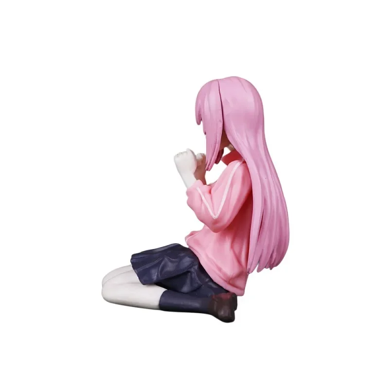 Bocchi The Rock! Anime Gotoh Hitori PVC Sitting Posture Figure Model Decorative Ornaments Fans Collect Gifts Toys