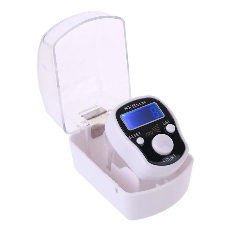  Hand Tally Counter Digital Display Mini LCD Electronic Finger Counter Mechanical