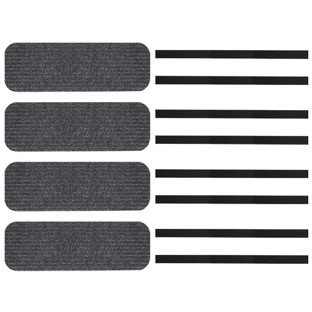 

4 шт. ступени для лестниц, чехлы для ступеней для автофургонов, нескользящие чехлы для лестниц для кемпера, прочный полиэстер, дорожные ступеньки для прицепа, ковер, аксессуары для автофургонов