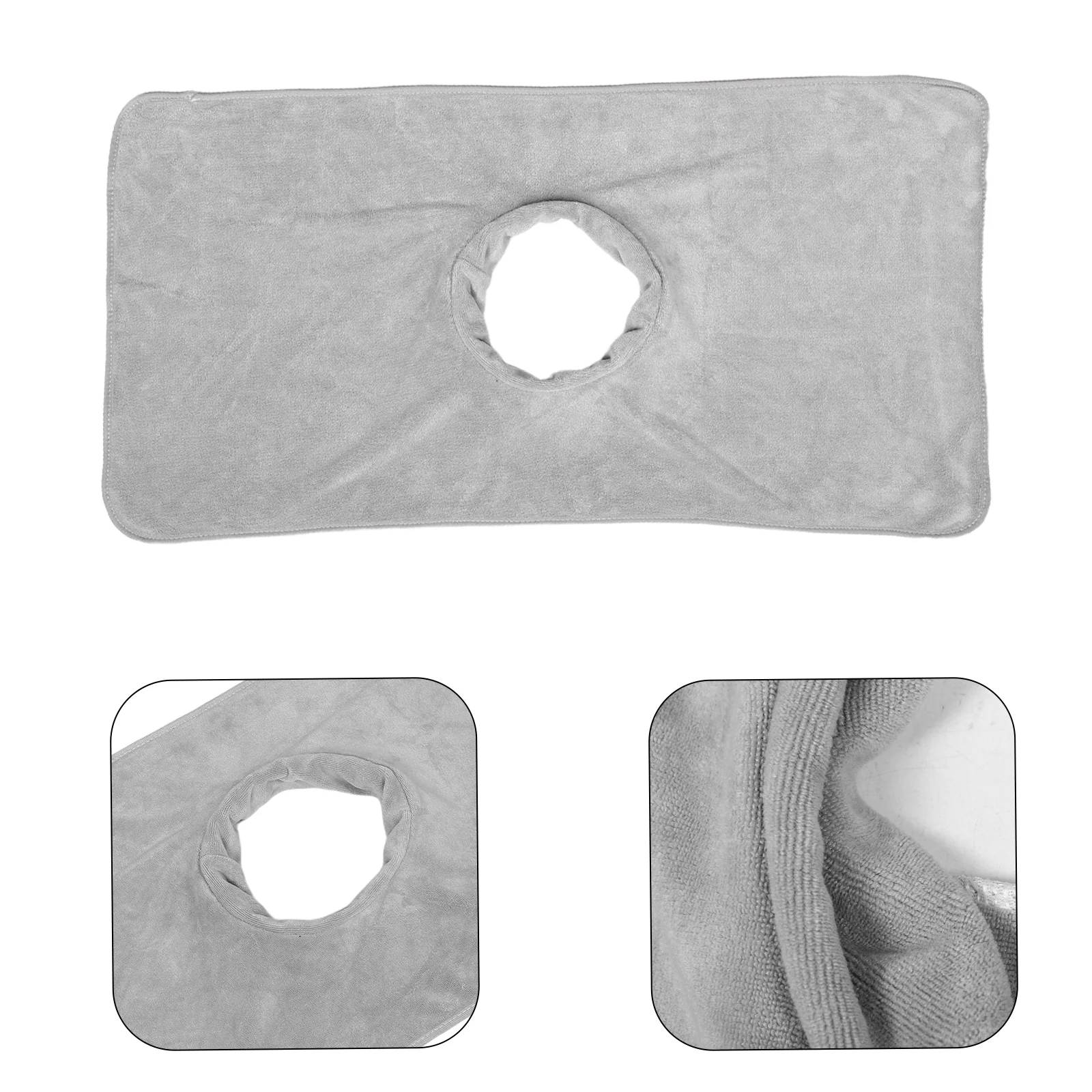 

Massage Spa Table Mattress with Face Hole Pillowcase Holemassage Cloth Center Opening Covers