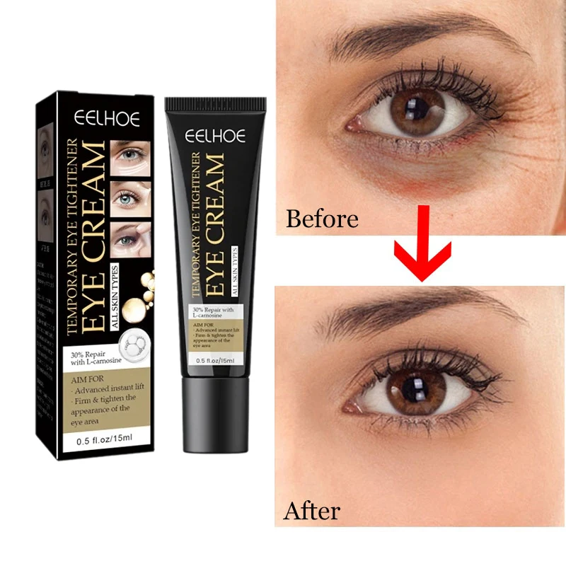 Instant Eye Wrinkle Removal Eye Cream Anti Aging Lifting Firming Eye Cream Moisturizing Dark Circle Remover Eye Care Cosmetics