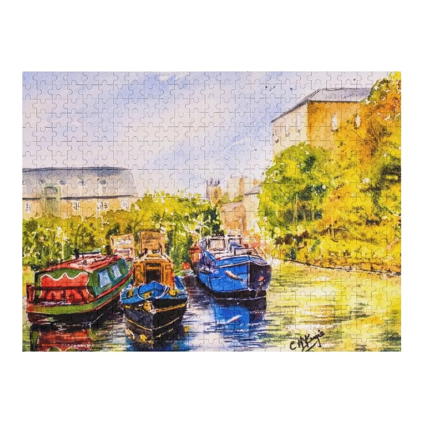 

CANALSIDE Jigsaw Puzzle Photo Custom Custom Child Novel Toys For Children 2022 Puzzle