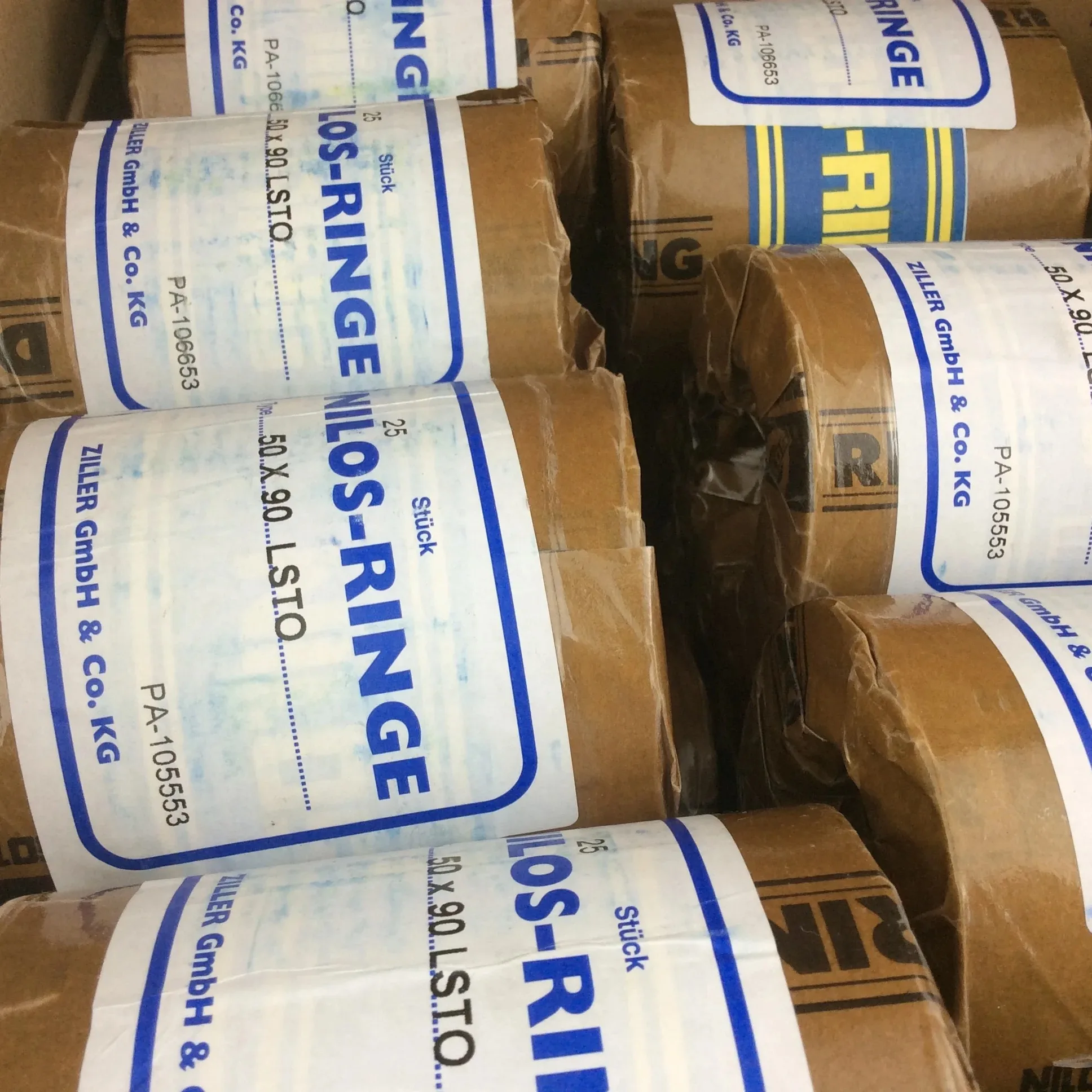 

Original Neros Labyrinth Bearing Cover Sealing Ring Oil Retaining Ring JV Metal Ball Machine 50 * 90LSTO 50 * 90 * 4