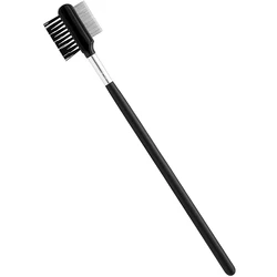 Eyelash Comb Angled Eyebrow Brush Rustproof Eyelash Brush Multifunctional Eyebrow Comb and Eyelash Spoolie Professional Tools