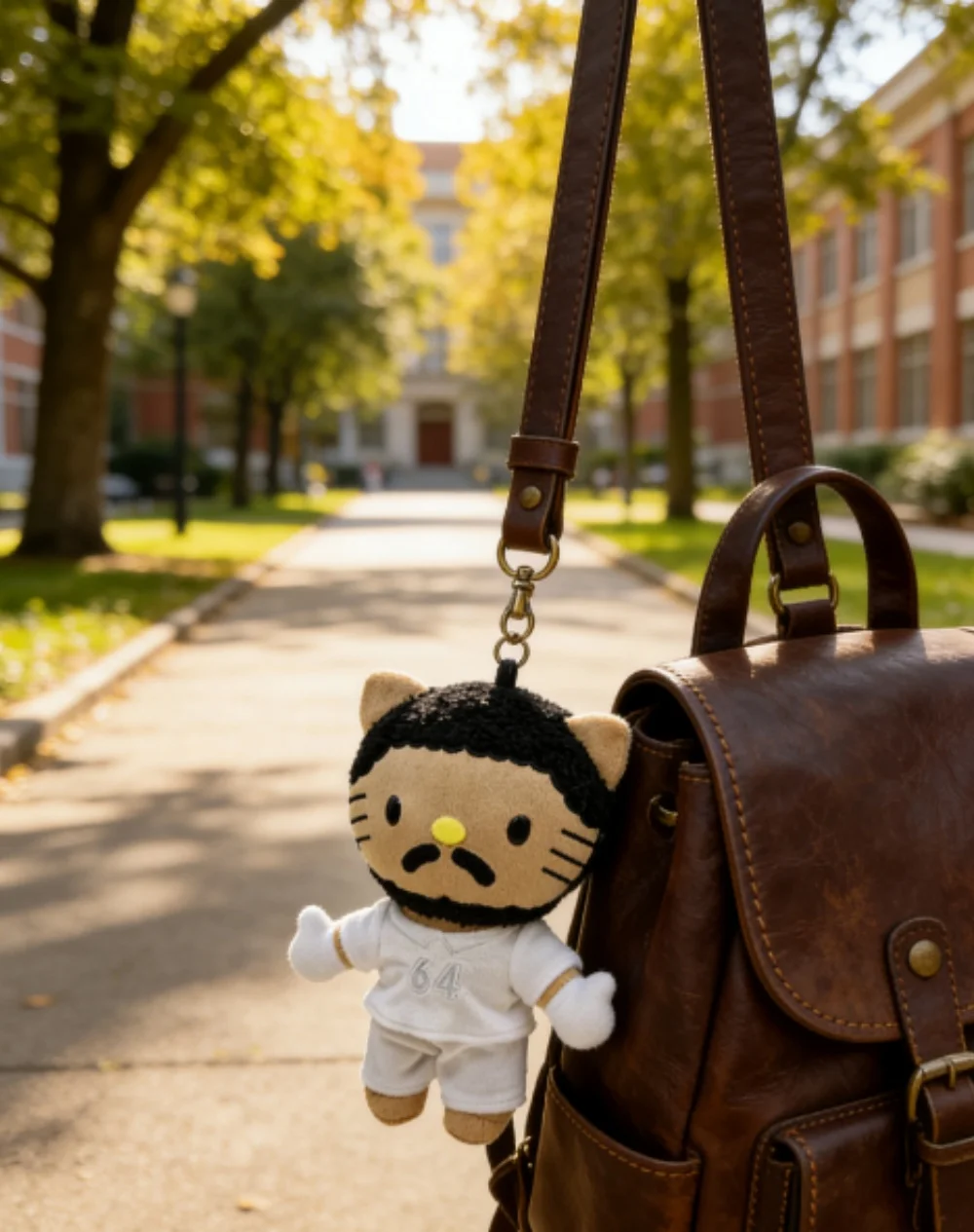 

Хелло Китти в образе Бэд Банни носит номер No. Плюшевая кукла Джерси 64 см, мягкие игрушки, плюшевые игрушки для детей, подарки на день рождения и Рождество для мальчиков и девочек