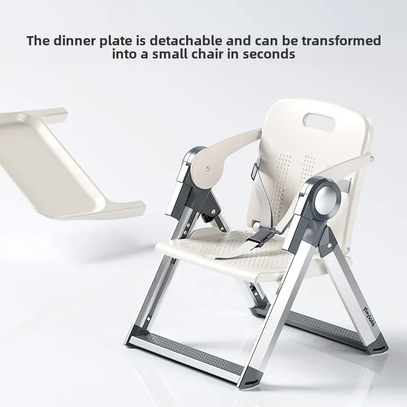 Chaises de salle à manger portables pour bébés, pliables, multifonctionnelles, siège compact en plastique pour tout-petits