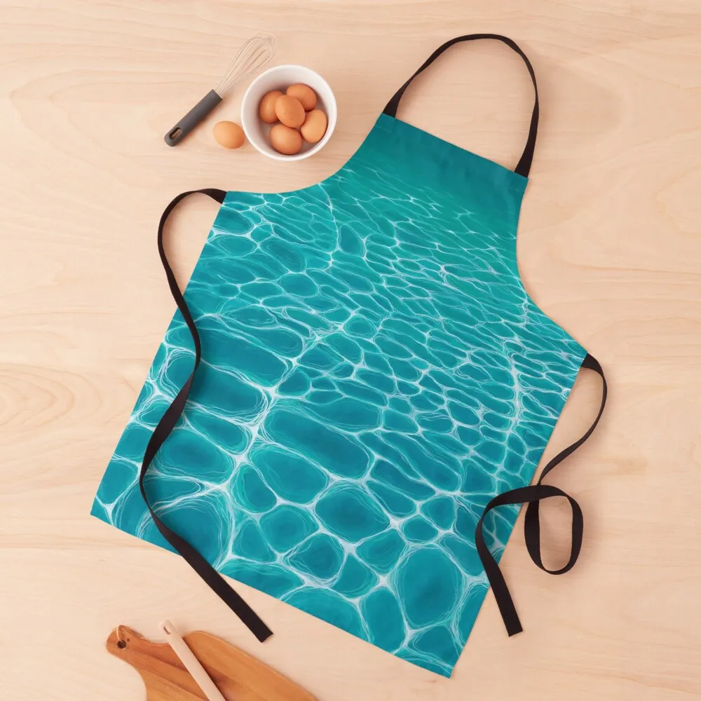 

Sunlit Seabed Apron For Kitchen Hairdressing Hairdresser Accessories Kitchen Supplies Idea Goods New year's Apron