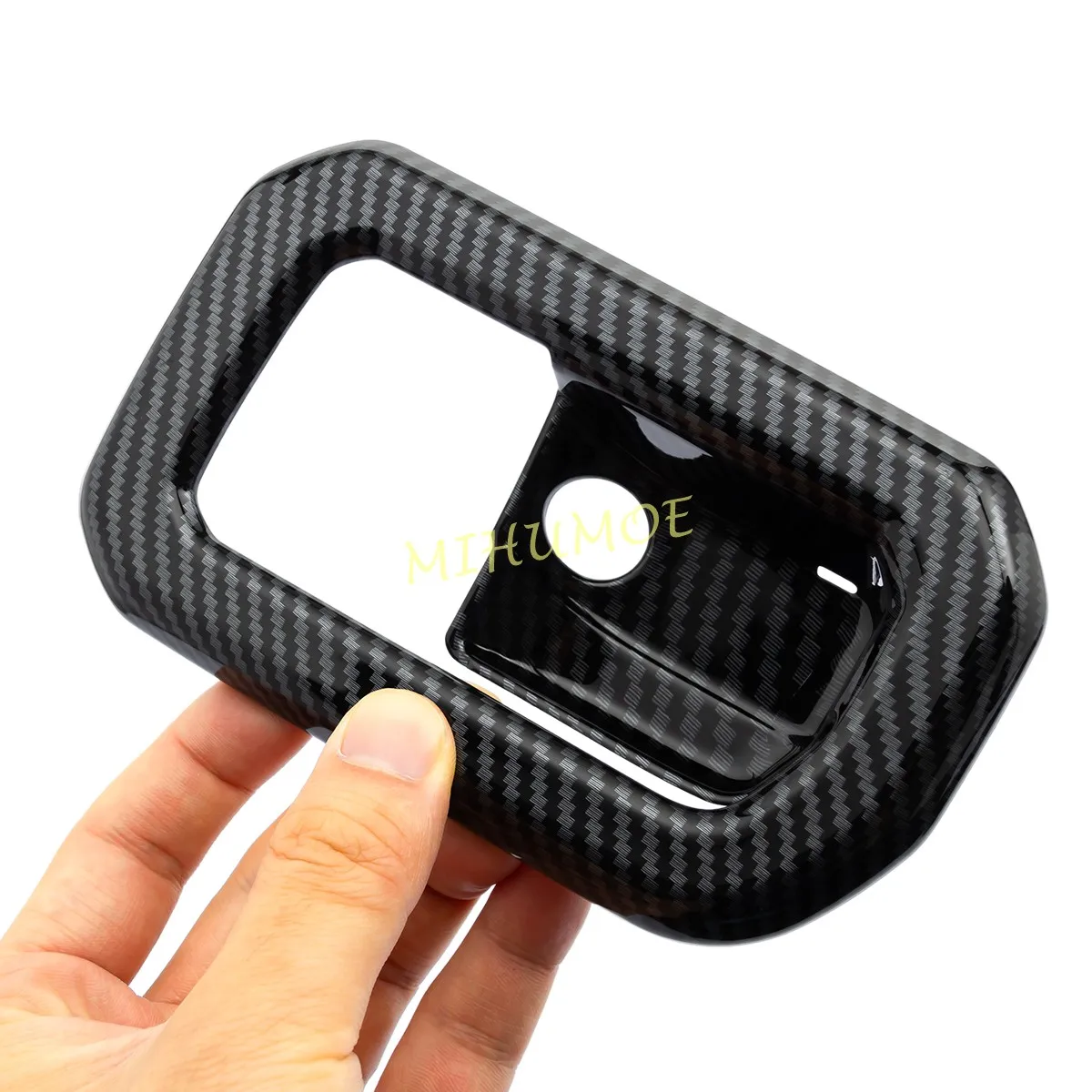 4 قطعة ألياف الكربون سيارة الداخلية مقبض الباب السلطانية غطاء إطاري الكسوة لسوزوكي جيمي 2019 2020 2021 2022 2023 2024 2025 اكسسوارات