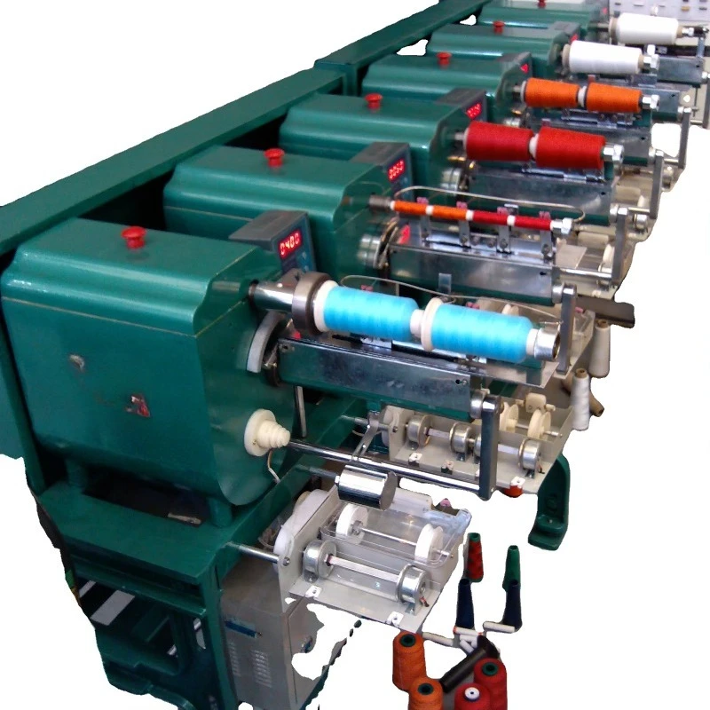 

6 Spindle Sewing Thread Winding Machine Embroidery Thread Winding Machine Yarn Sewing Thread Cone Winding Machine