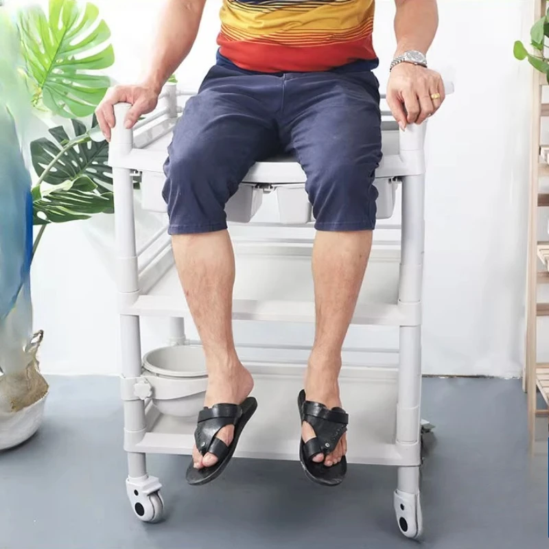 Multifunctional Cart for Bubble Machine, Medical ABS Plastic Utility  Storage Shelves, Portable SPA Equipment Stand for Salon