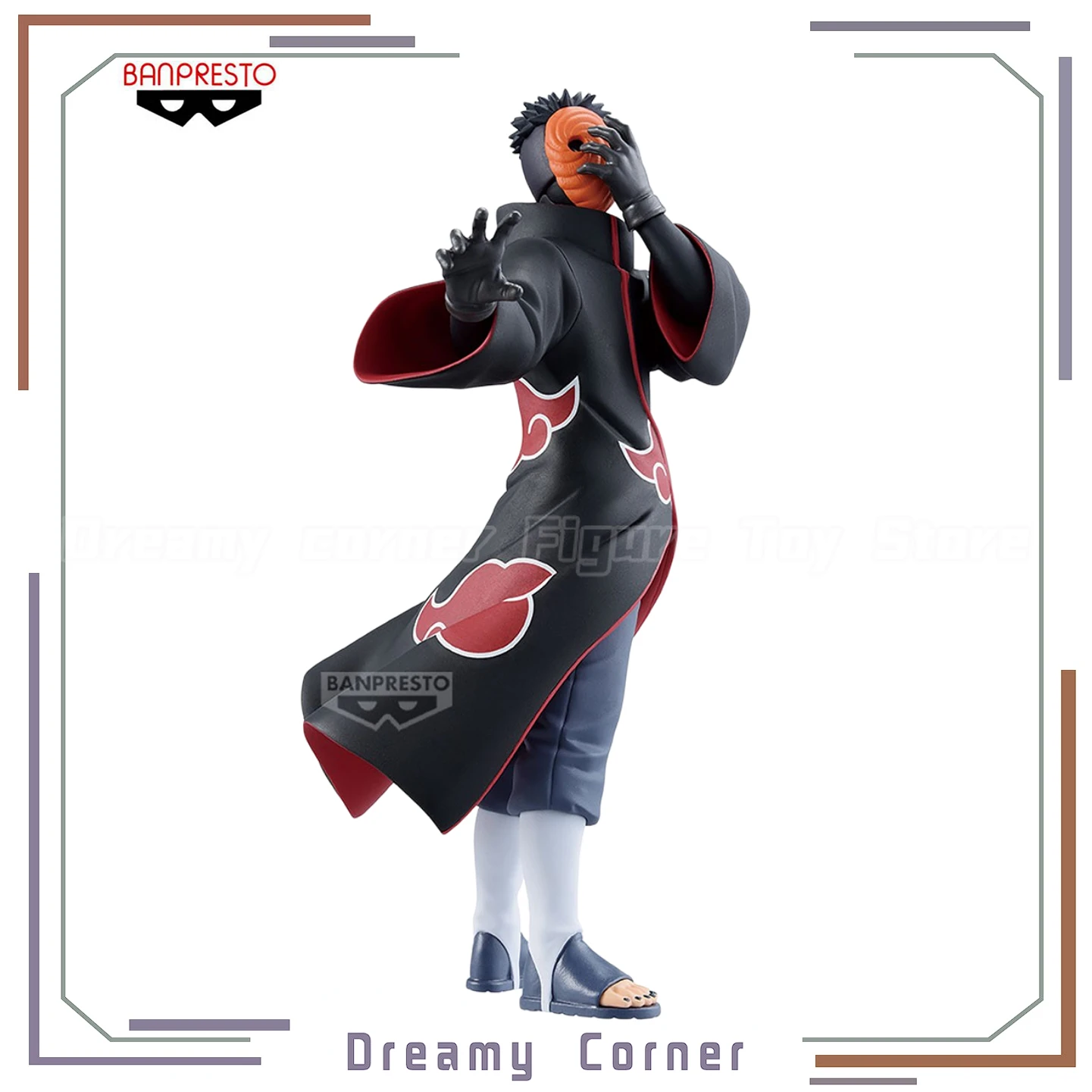 

【In Stock】Original BANPRESTO VIBRATION STARS NARUTO Shippuden Uchiha Obito Figure Toys Collection