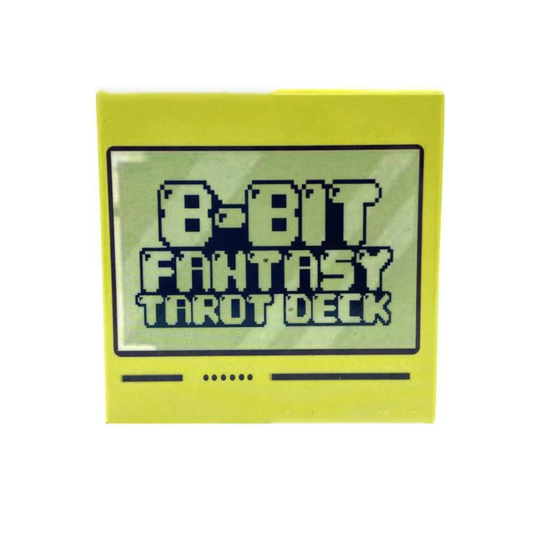 1Box 8 Bit Fantasy Tarot Deck Card Prophecy Divination Family Party Board Fortune Telling Game Beginners Tarot Cards Board Game